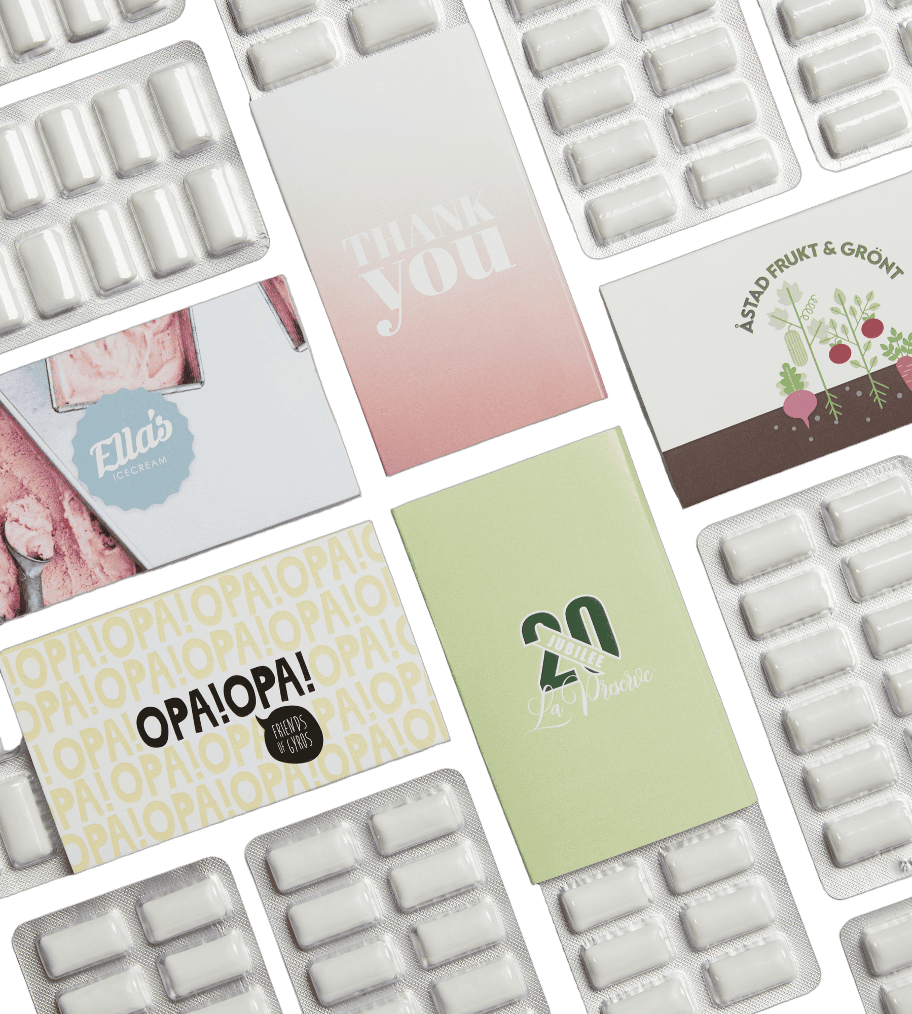 Tuggummi 12-pack Snabb